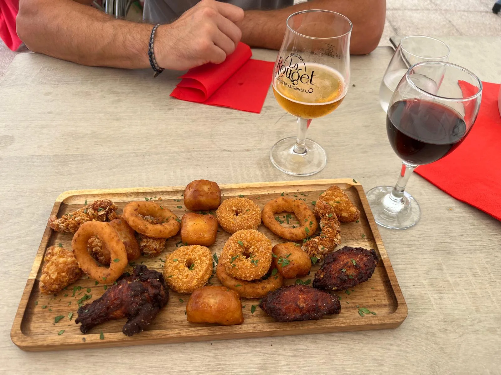 Plat du terroir préparé maison par Alex